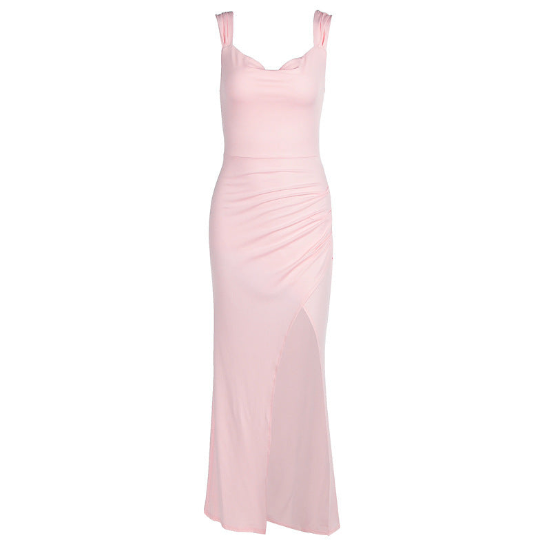 Levoire | Robe Midi Design Élégant Pour Un Look Raffiné Rosa