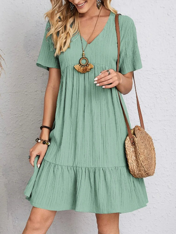 Levoire | Robe Élégante D'Été Vert clair