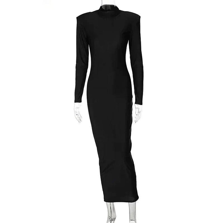 Levoire | Robe Maxi Tricot Taille Empire