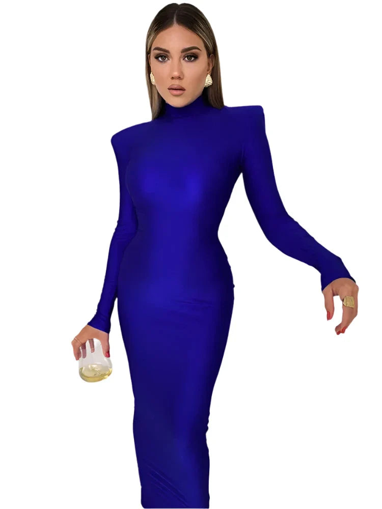 Levoire | Robe Maxi Tricot Taille Empire