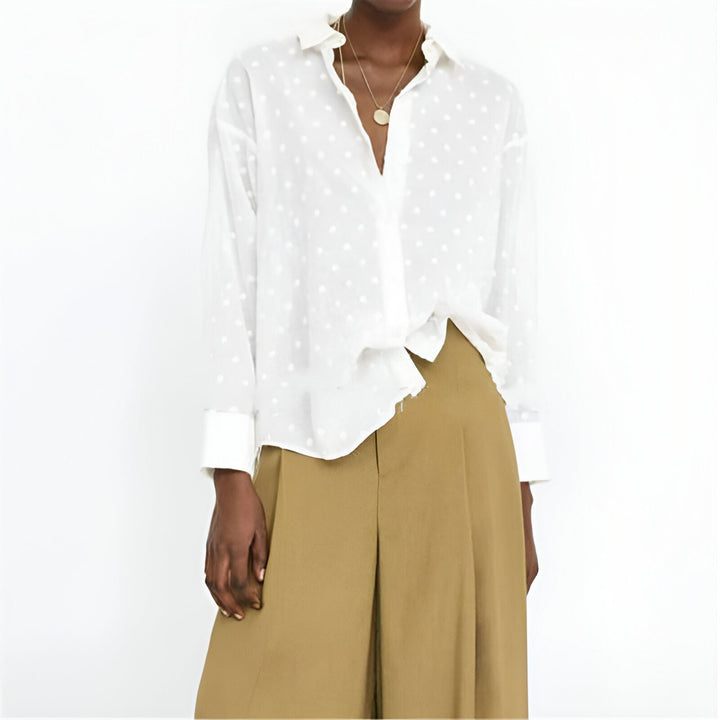 Levoire | Blouse À Pois Ludique