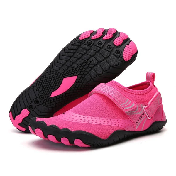 Levoire | Chaussures De L'Eau Barefoot Pour Femmes Et Hommes Respirantes, Antidérapantes Et Polyvalentes Rosenrot