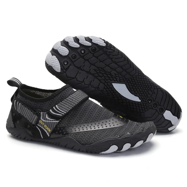 Levoire | Chaussures De L'Eau Barefoot Pour Femmes Et Hommes Respirantes, Antidérapantes Et Polyvalentes Noir