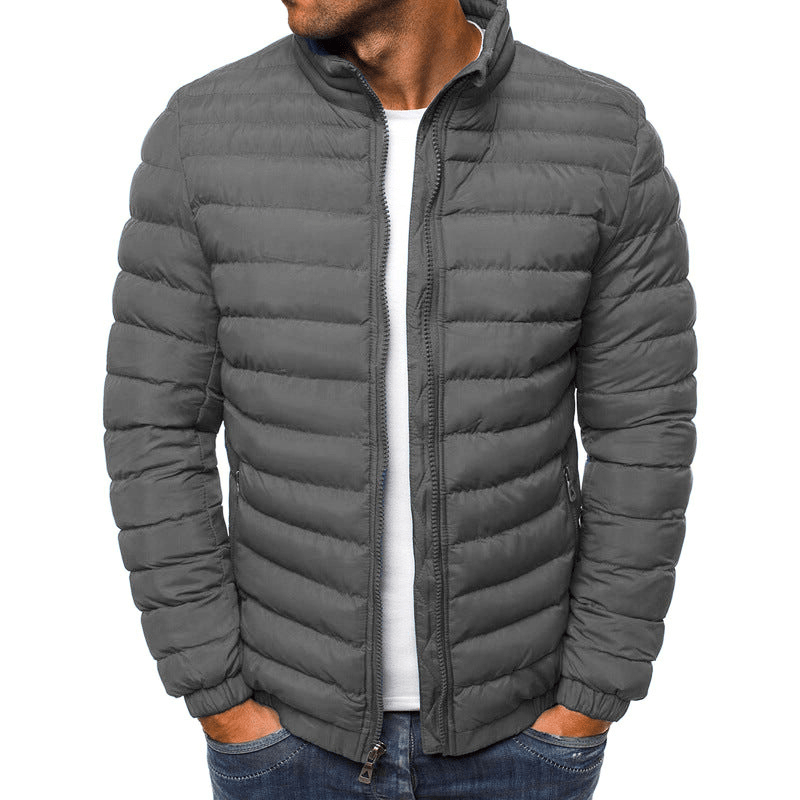 Levoire | Veste pour hommes chaude tendance luxueuse en duvet idéale pour l'automne Gris