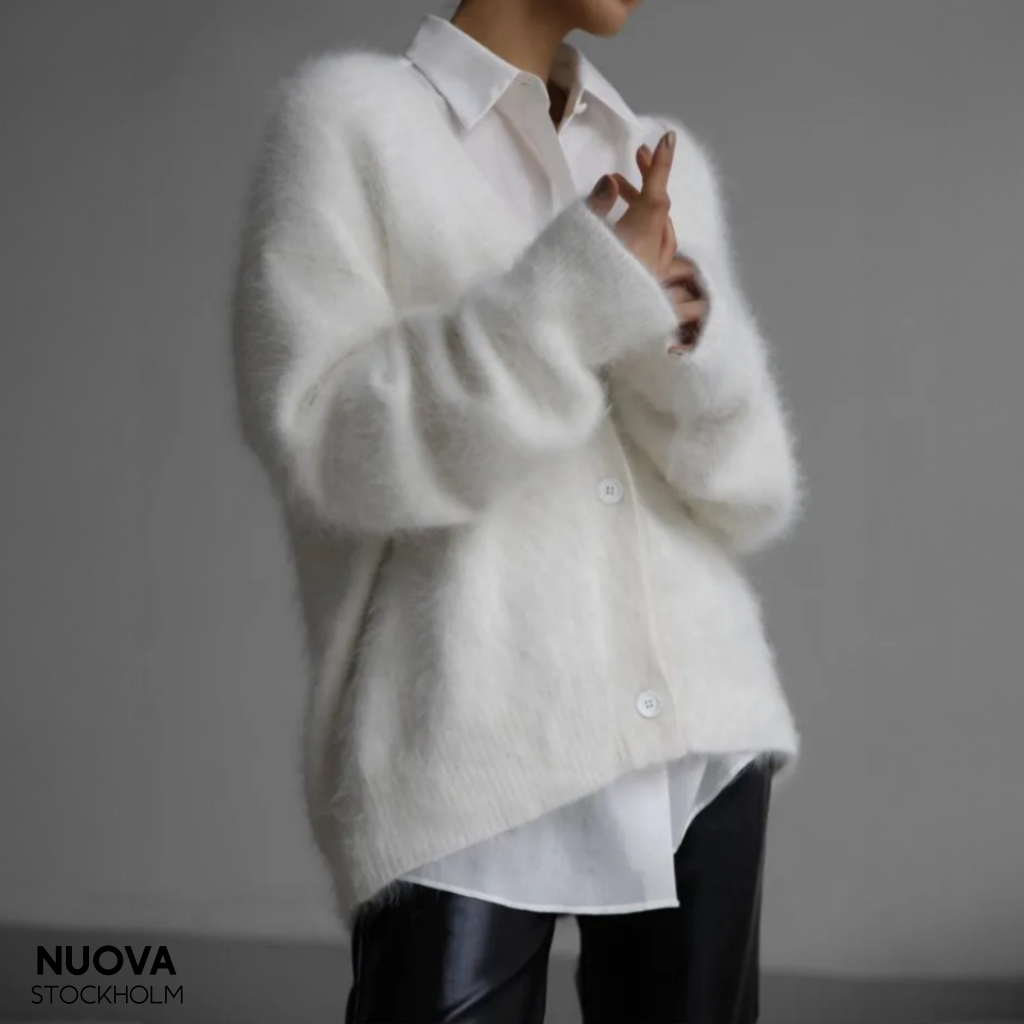 Levoire | Gilet Confortable En Cachemire Blanc