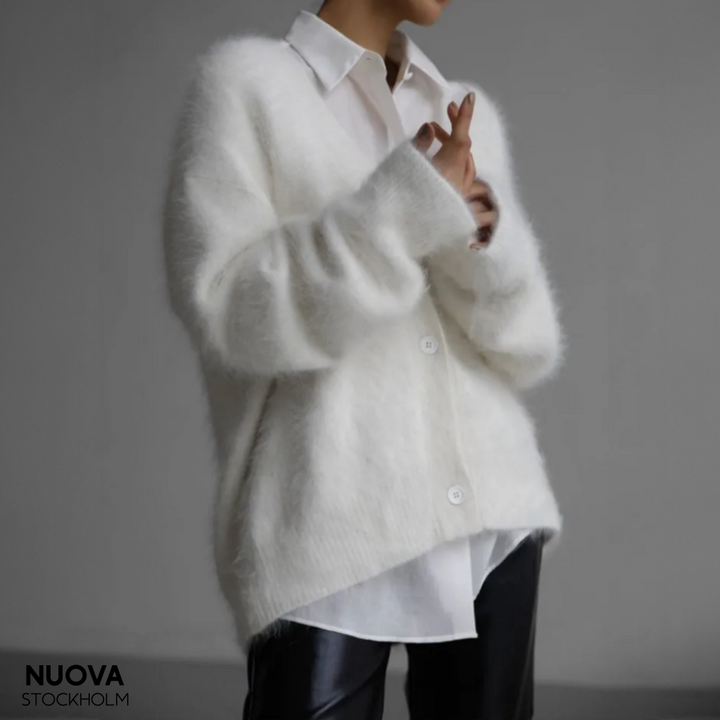 Levoire | Gilet Confortable En Cachemire Blanc