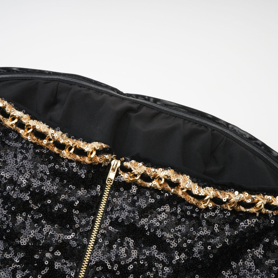 Levoire | Robe Mini Décorée Noire