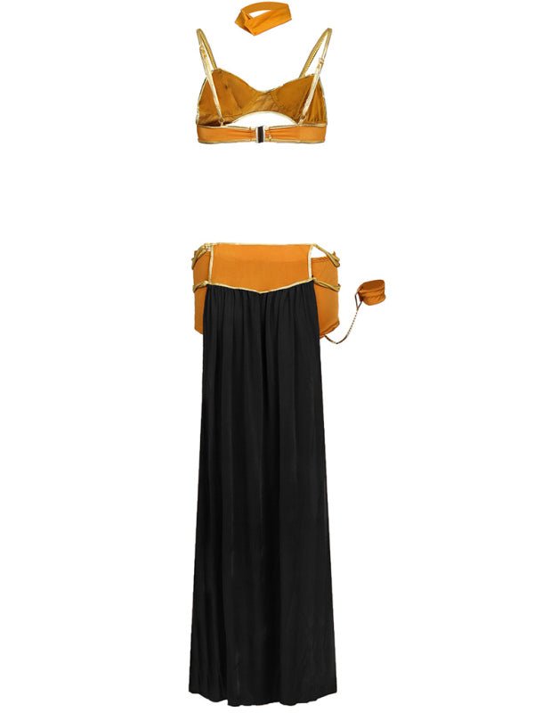 Levoire | Robe de reine de danse Halloween pour dames européenne et américaine avec jupe longue costume