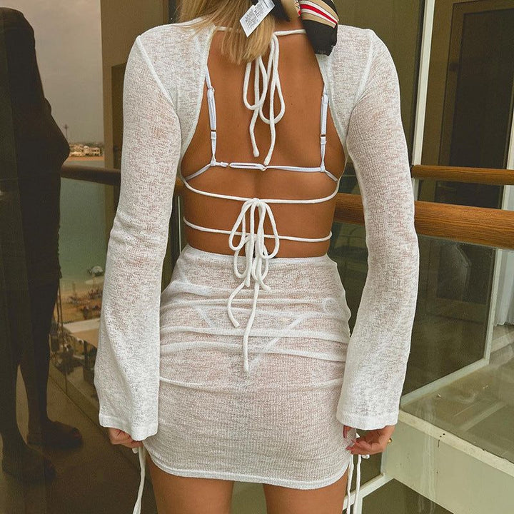 Levoire | Eva Cut Out Robe Mini De Plage