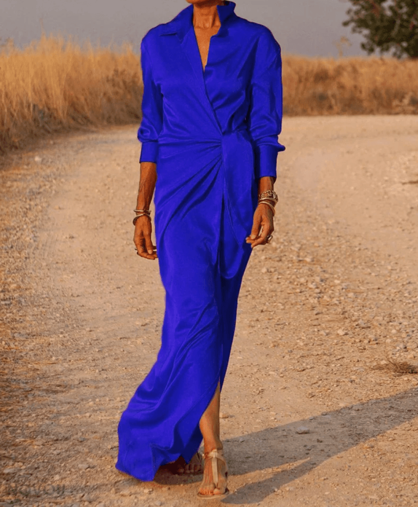 Levoire | Robe Intemporelle Pour Femmes Bleu