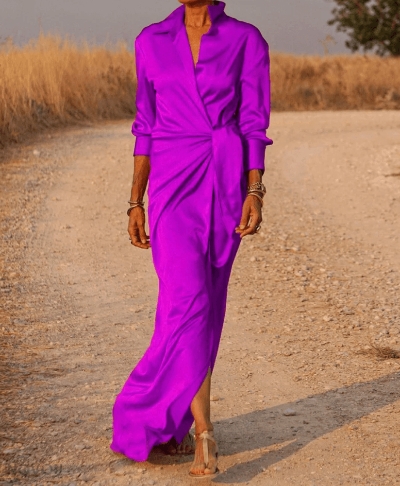 Levoire | Robe Intemporelle Pour Femmes Lilas