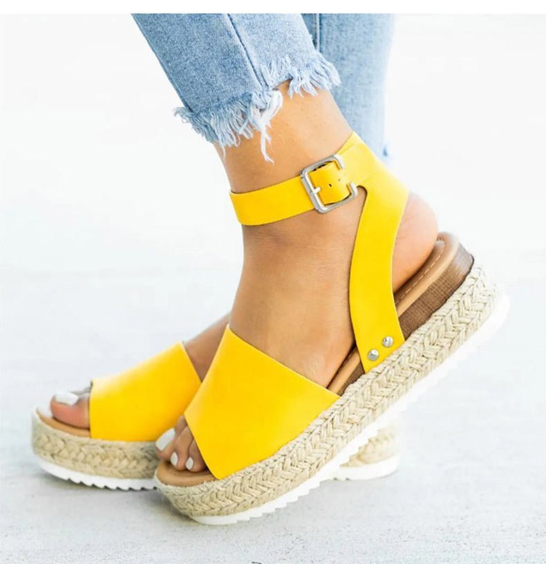 Levoire | Espadrilles Tendance Jaune