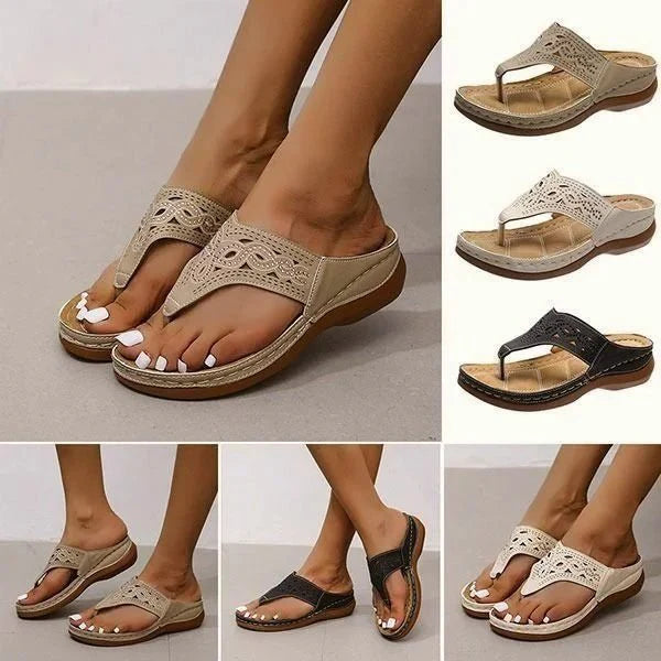 Levoire | Sandales À Orteils Confortables Braun