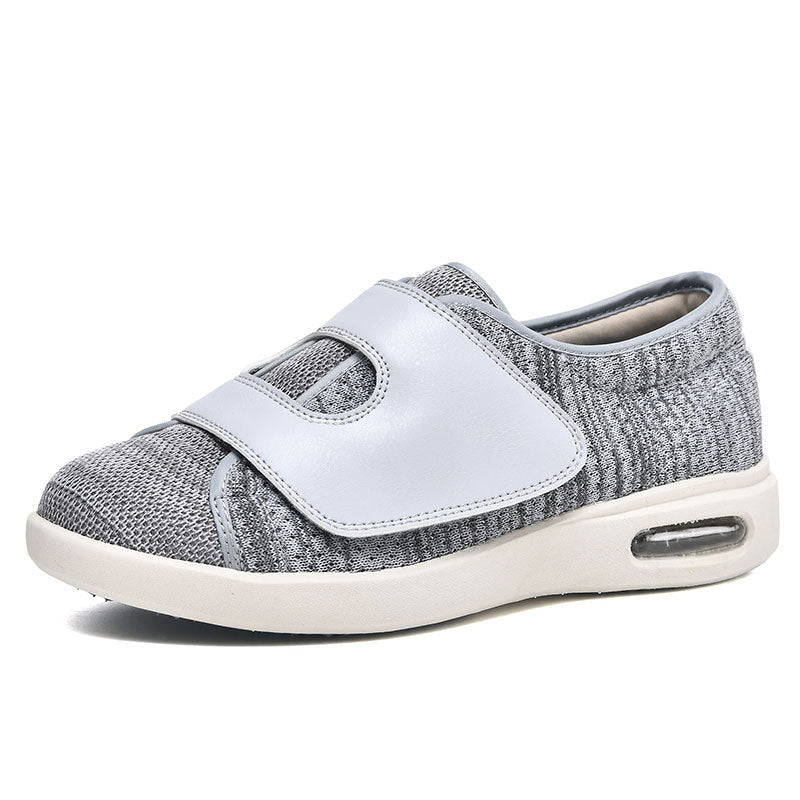 Levoire | Chaussures Réglables À Coupe Large Gris