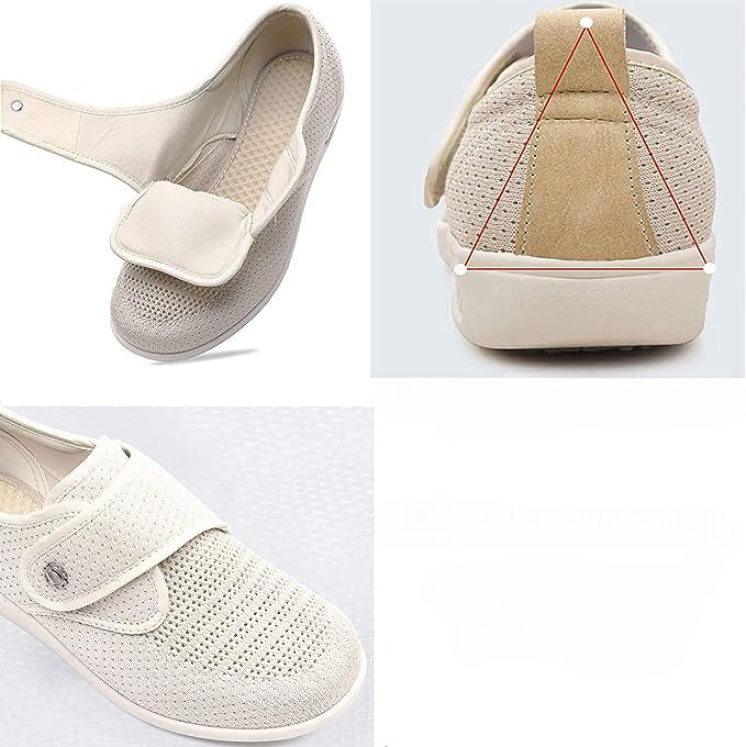 Levoire | Largeur Chaussures Diabétiques Chaussures Orthopédiques Confortables Pour Pieds Enflés