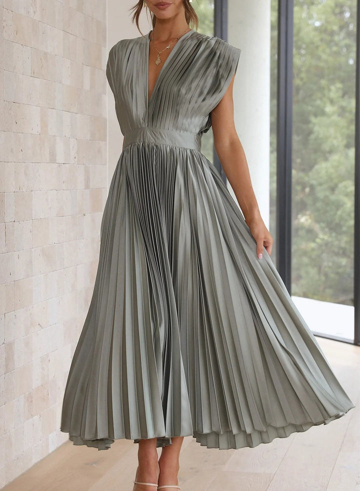 Levoire | Robe Maxi Élégante Pour Une Superbe Performance Olivier