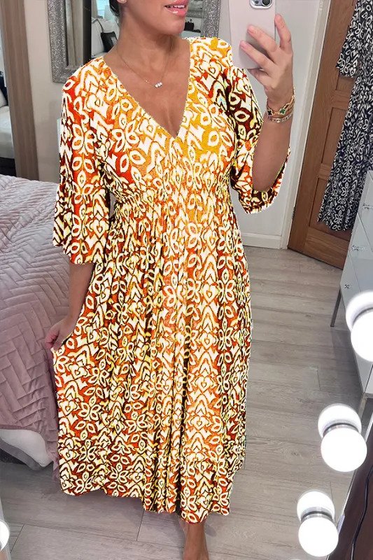 Levoire | Boho Avec Impression Jaune