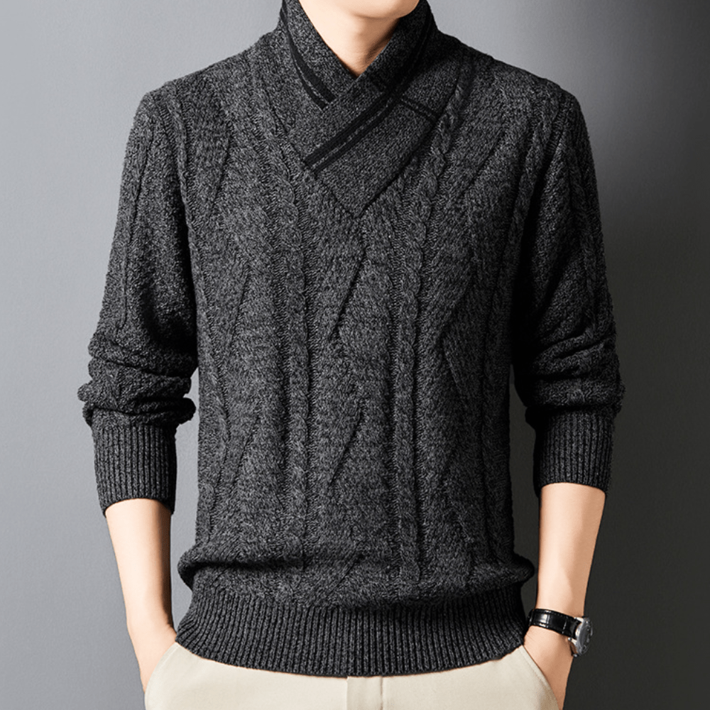 Levoire | Sweat Premium Élégant Homme Noir