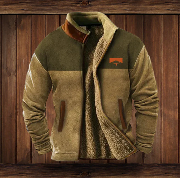 Levoire | Gilet Magnifiquement Imprimé Khaki
