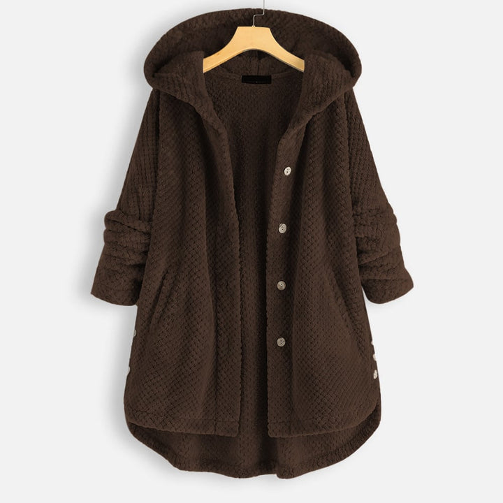 Levoire | Amy - Manteau confortable Marron foncé