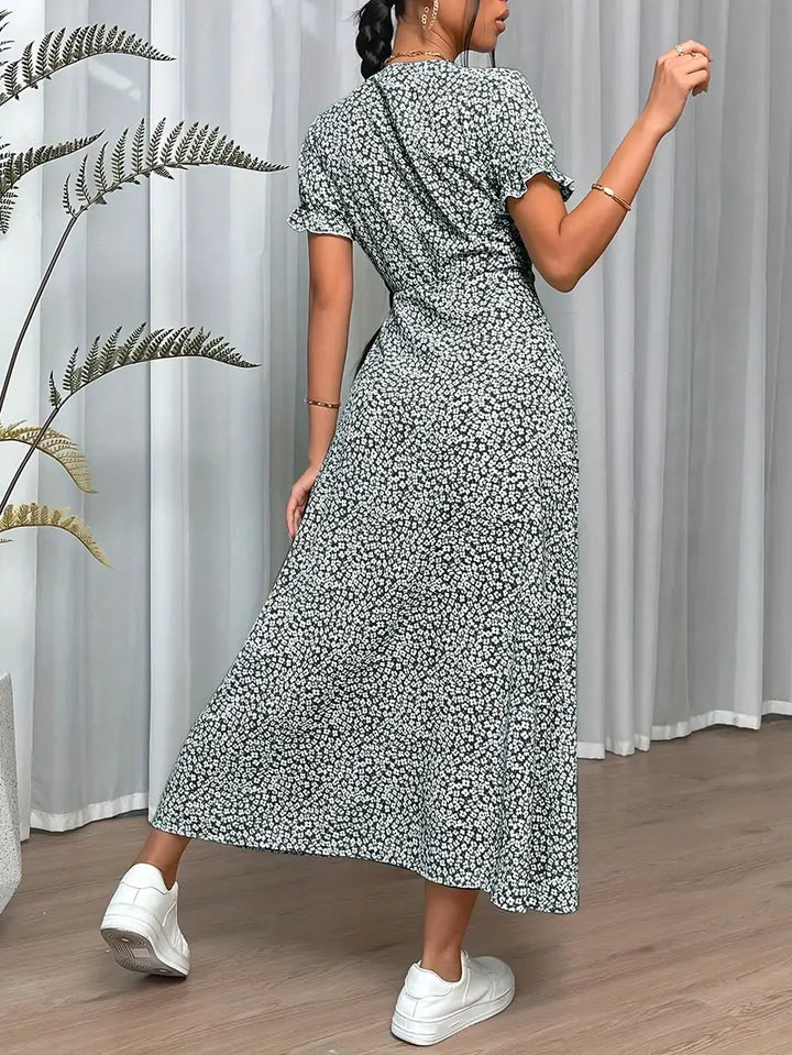 Levoire | Robe À Manches Courtes Polyvalente Pour Le Printemps Et L'Été