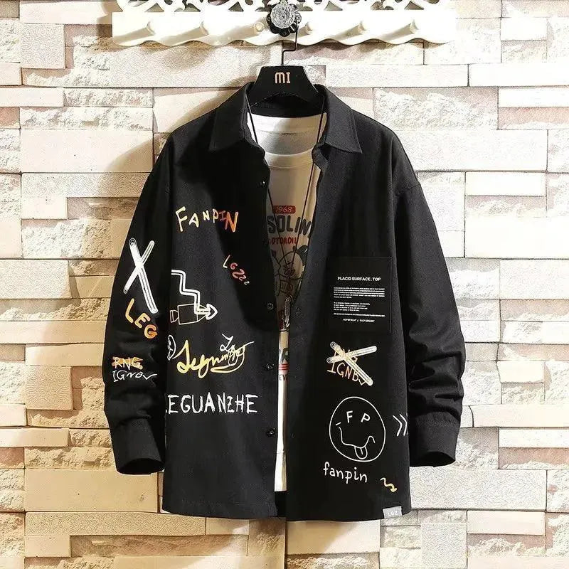 Levoire | Veste à manches longues Casual Noir