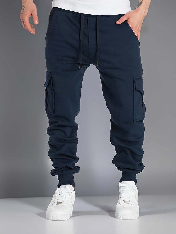 Levoire | Combinaison De Pantalons De Sport Pour Hommes Avec Cordon Et Poches Latérales Merimustav