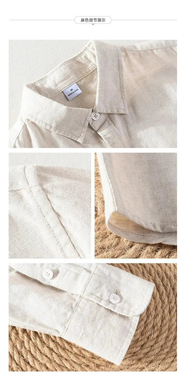 Levoire | Chemise en lin à manches longues