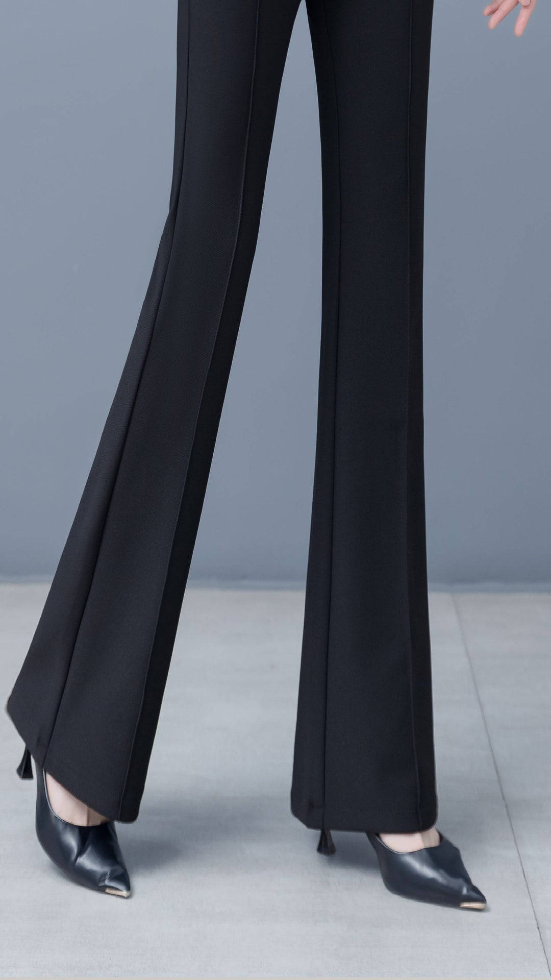 Levoire | Pantalons Flare Taille Haute Pour Bureau Et Travail