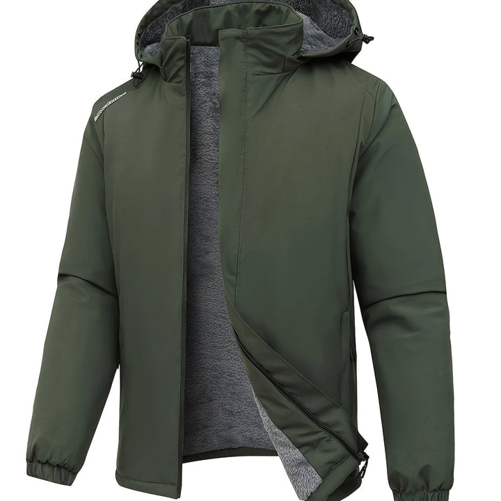 Levoire | Veste En Fleece Imperméable Avec Capuche