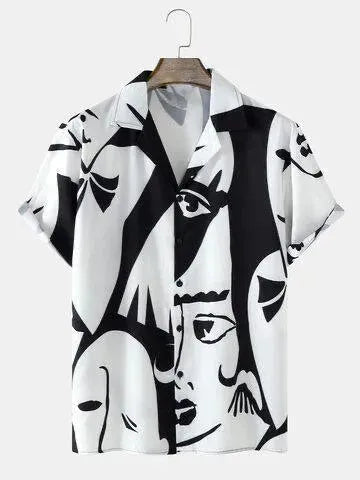 Levoire | Chemise homme avec impression numérique 3D