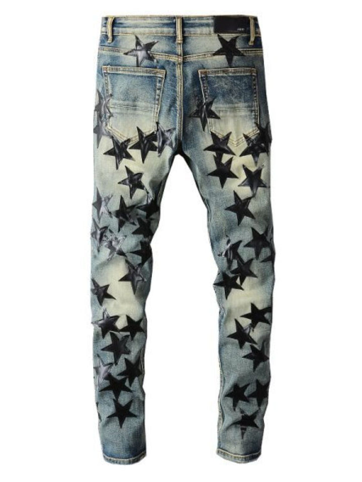 Levoire | Hommes Jean Star Slim Fit Lavé