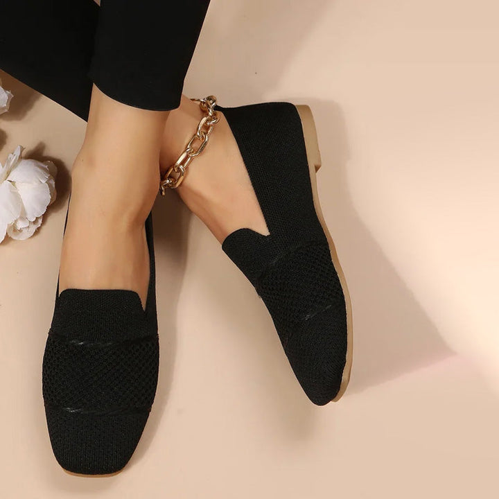 Levoire | Baskets Slip-On Respirantes Pour Femmes Noir
