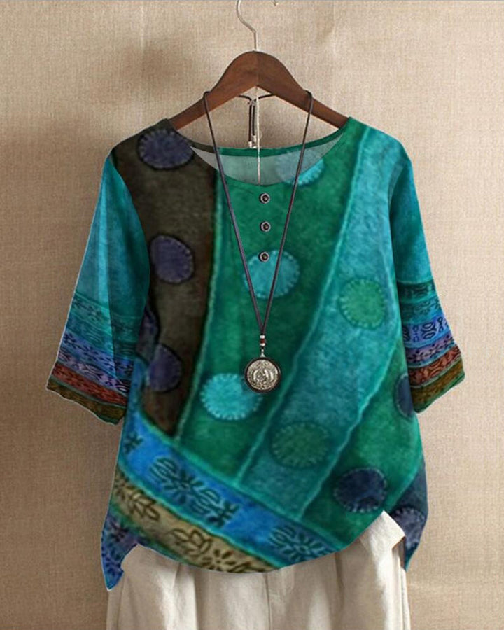 Levoire | Top Bohème Femme Vert