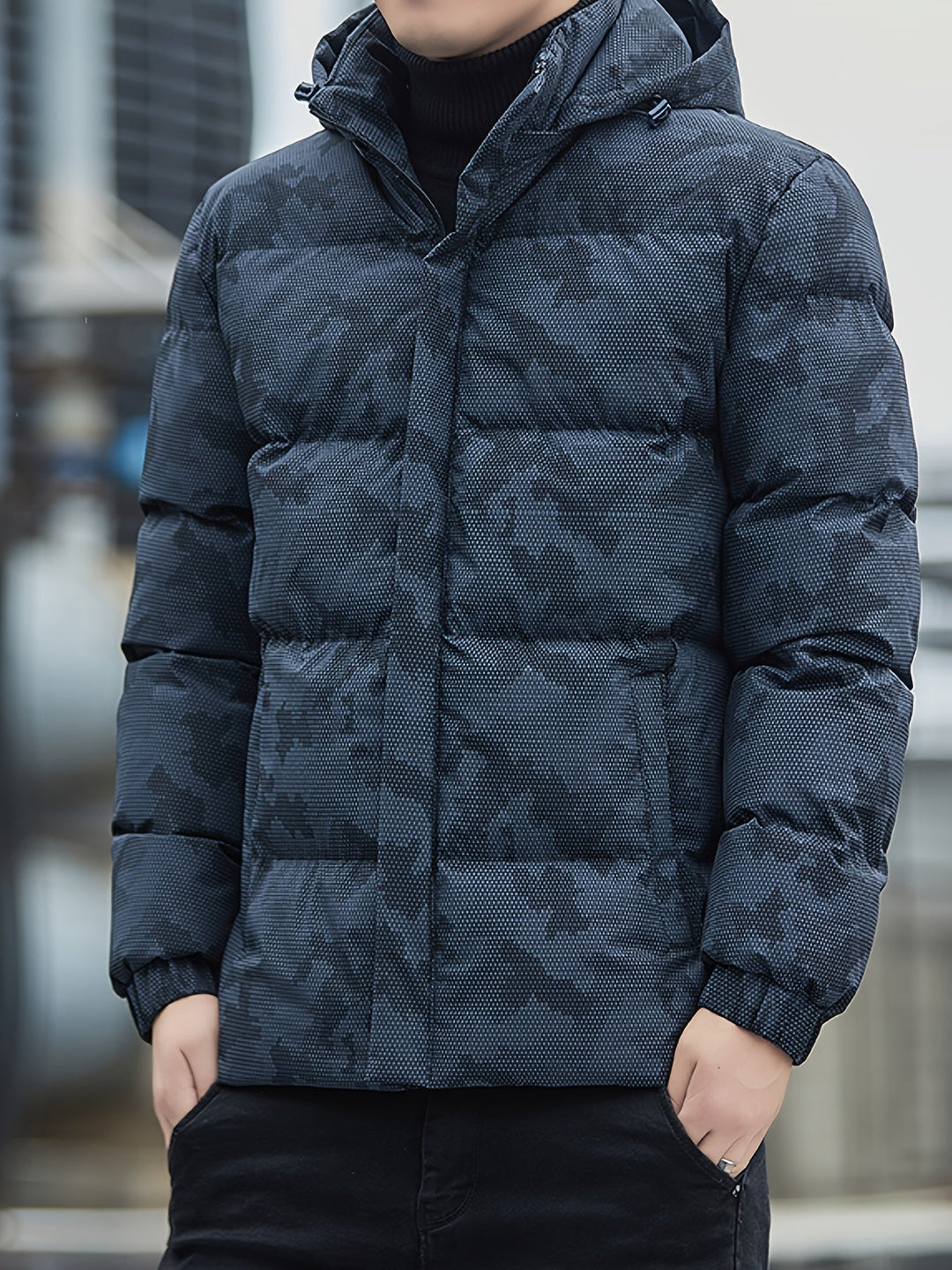 Levoire | Veste à Capuche, Manches Longues et Poches Pratiques Noir