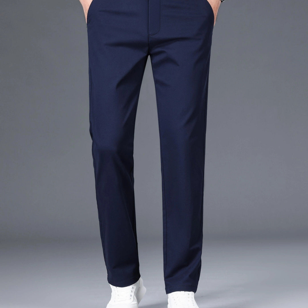 Levoire | Affaires Détendues Ajustement Étroite Pantalons Pour Hommes Avec Poches