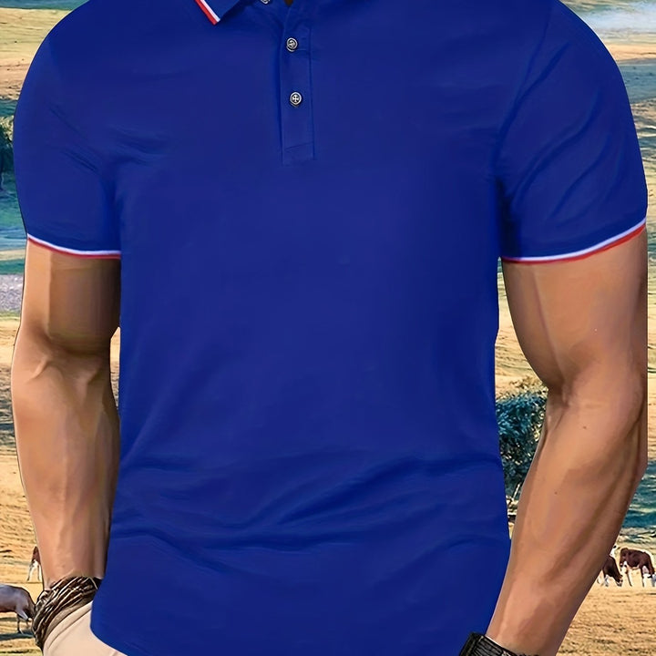 Levoire | Polo Léger Pour Homme Avec Bouton