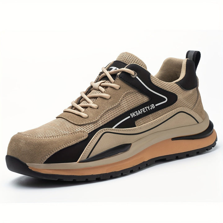 Levoire | Chaussures De Sécurité Imperméables Sportives Pour Hommes Khaki