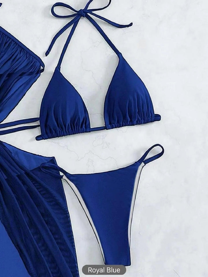 Levoire | Robe de bain une pièce pour femmes en couleur unie