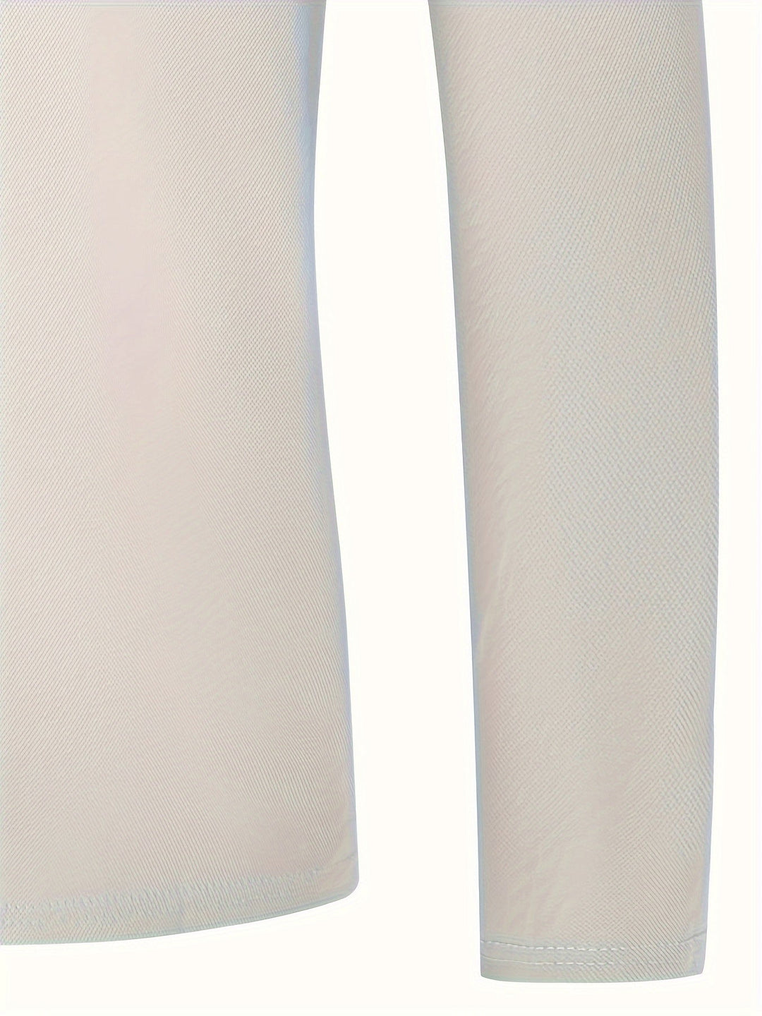 Levoire | Polo À Manches Longues Pour Hommes Blanc