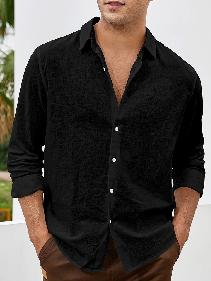 Levoire | Chemise Décontractée À Manches Longues Pour Styles Décontractés
