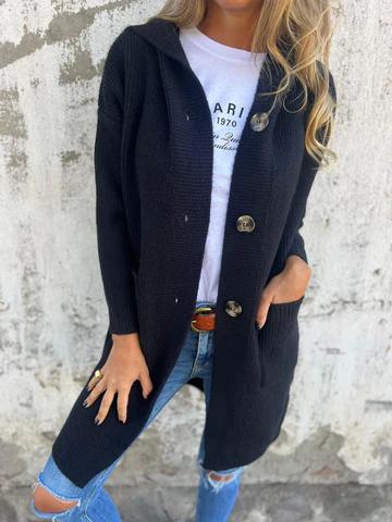 Levoire | Cardigan Pour Femme Avec Capuche