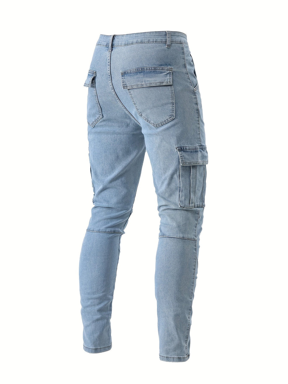 Levoire | Renno Skinny Jeans Avec Poches À Rabat Style Urbain