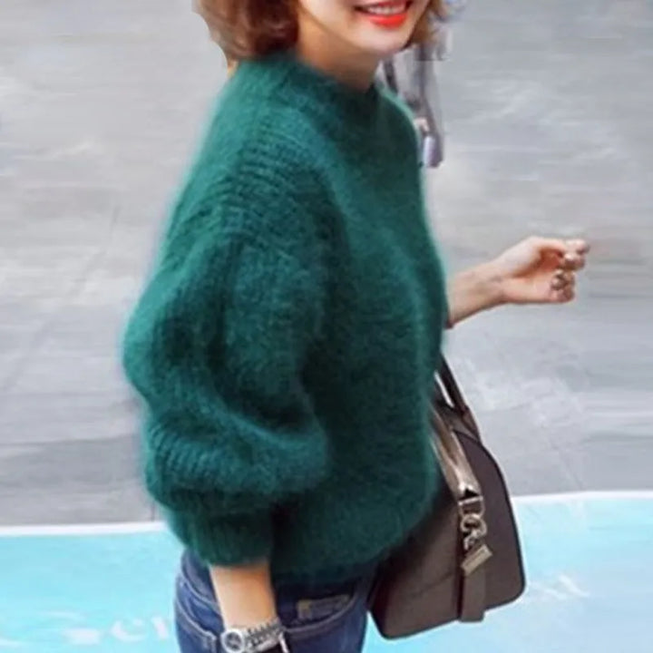 Levoire | pull élégant Vert Une taille pour tous