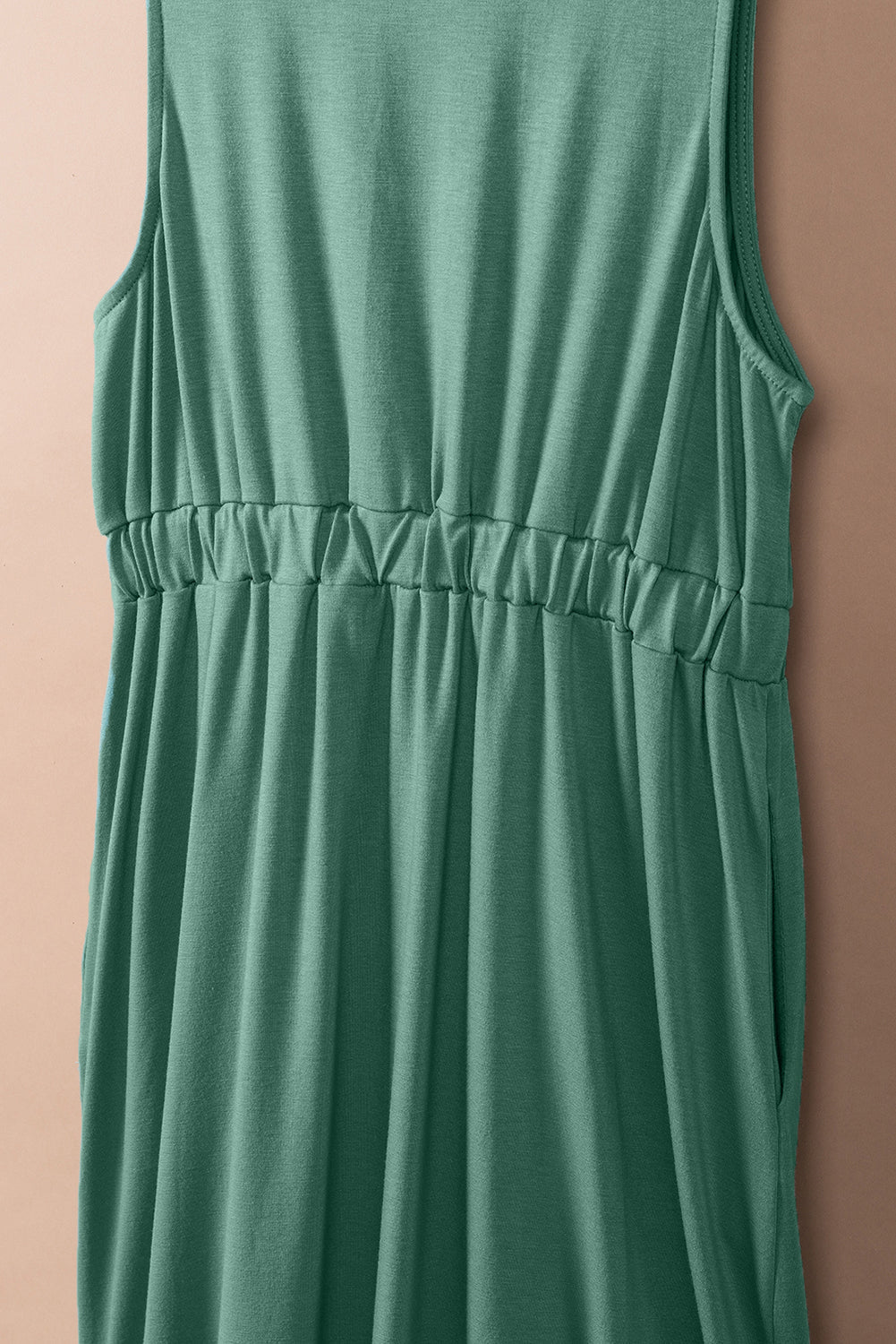 Levoire | Robe Sans Manches Verte