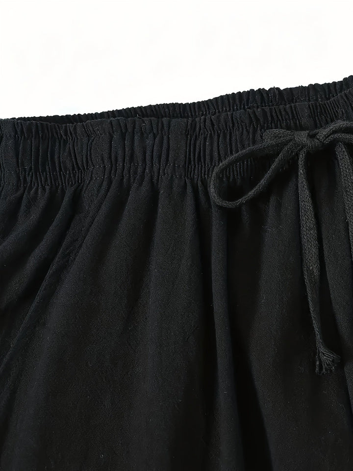 Levoire | Pantalons Décontractés Pour Hommes Avec Cordon De Serrage Et Poches