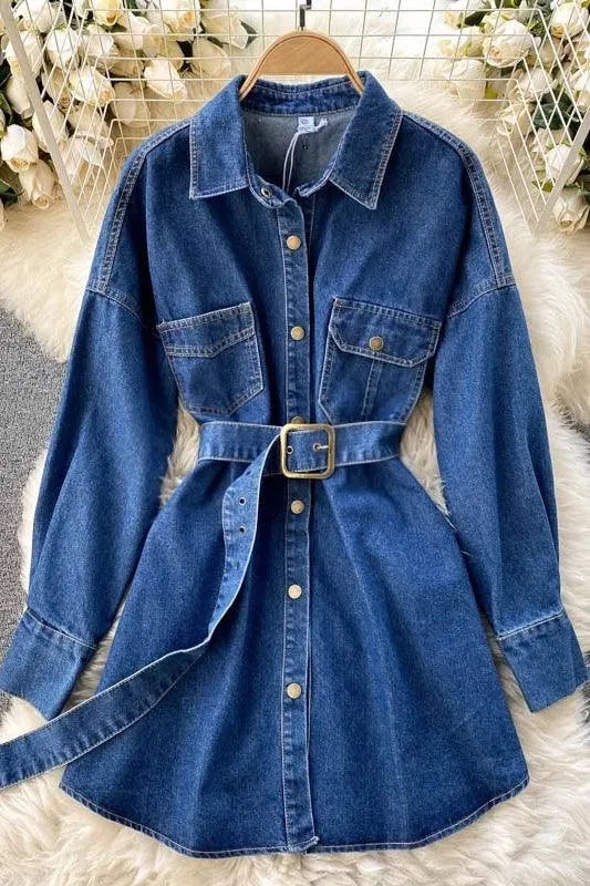 Levoire | Chemise en jean pour femmes Merensininen Une taille