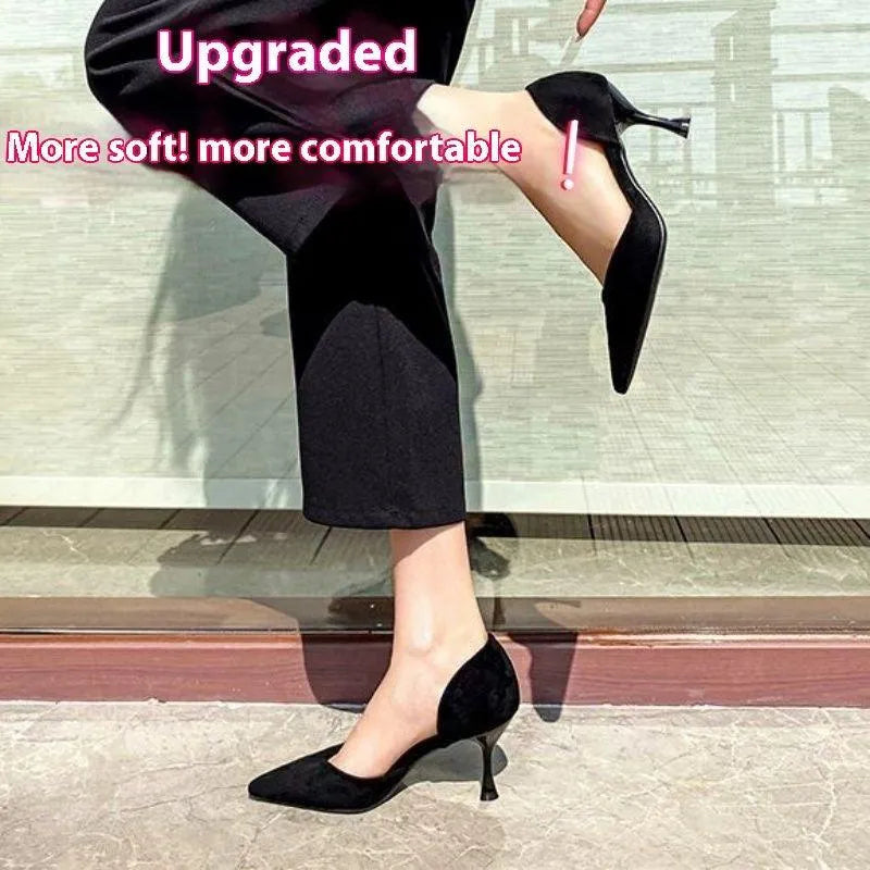 Levoire | Chaussures à talon aiguille en dentelle noire Mustat 6CM