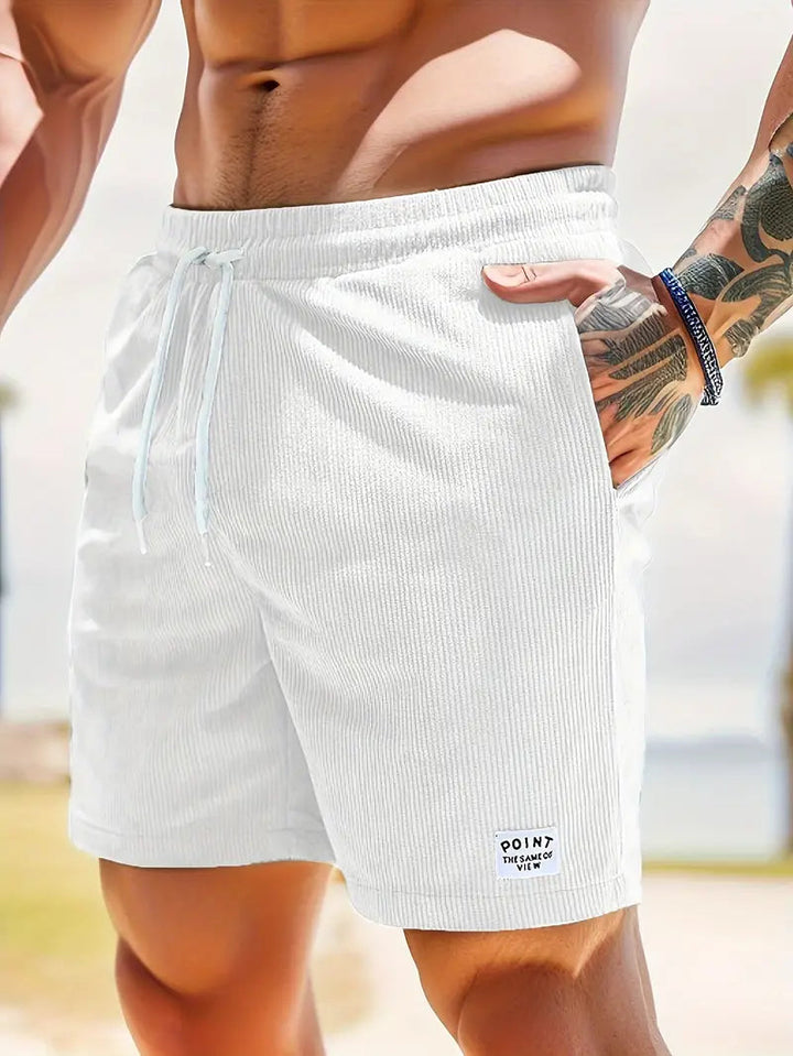 Levoire | Shorts D'Été Tendance Pour Hommes Blanc