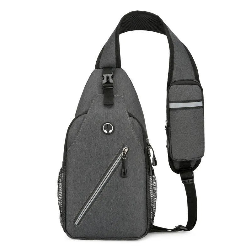 Levoire | Sac à bandoulière multifonction pour hommes Gris foncé